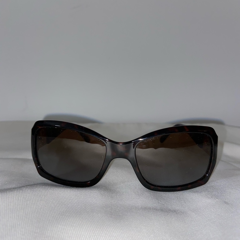 Tory Burch Tortoise Shell Polarized Sunglasses - image 2